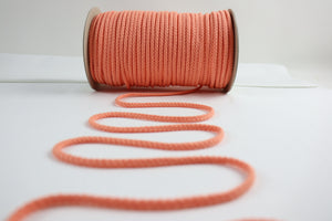 Kordel Baumwolle 5mm "lachs"