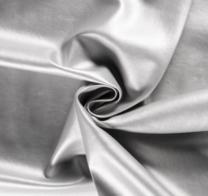 Kunstleder uni "silber"