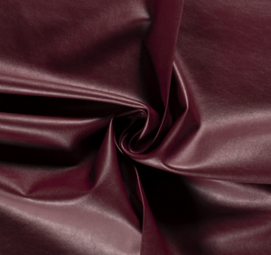 Kunstleder uni "bordeaux"