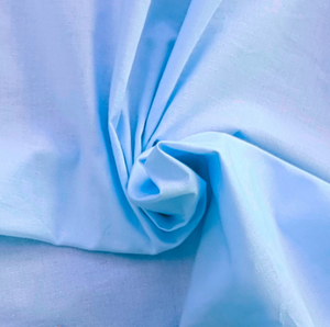 Cretonne "hellblau"