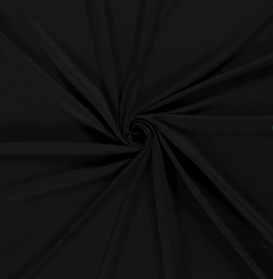 Viskose Jersey "schwarz"