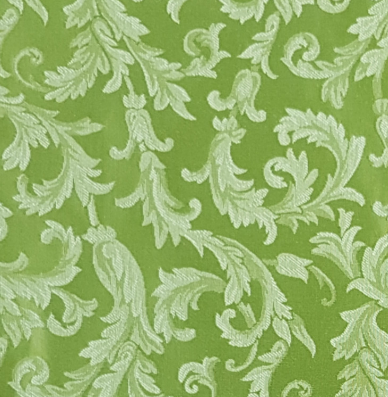 Jacquard Ornamente "hellgrün"
