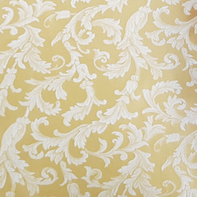 Jacquard Ornamente "hellgelb"
