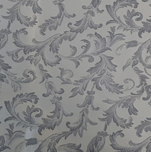 Jacquard Ornamente "hellgrau"