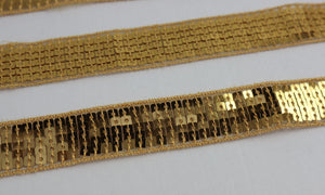 Paillettenborte 20mm "gold"