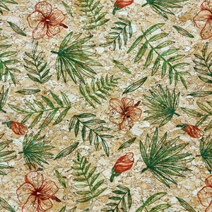 Kork Blumen "beige"