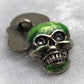 Knopf Totenkopf "farbig"