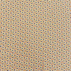 Viskose Blumen "ocker"