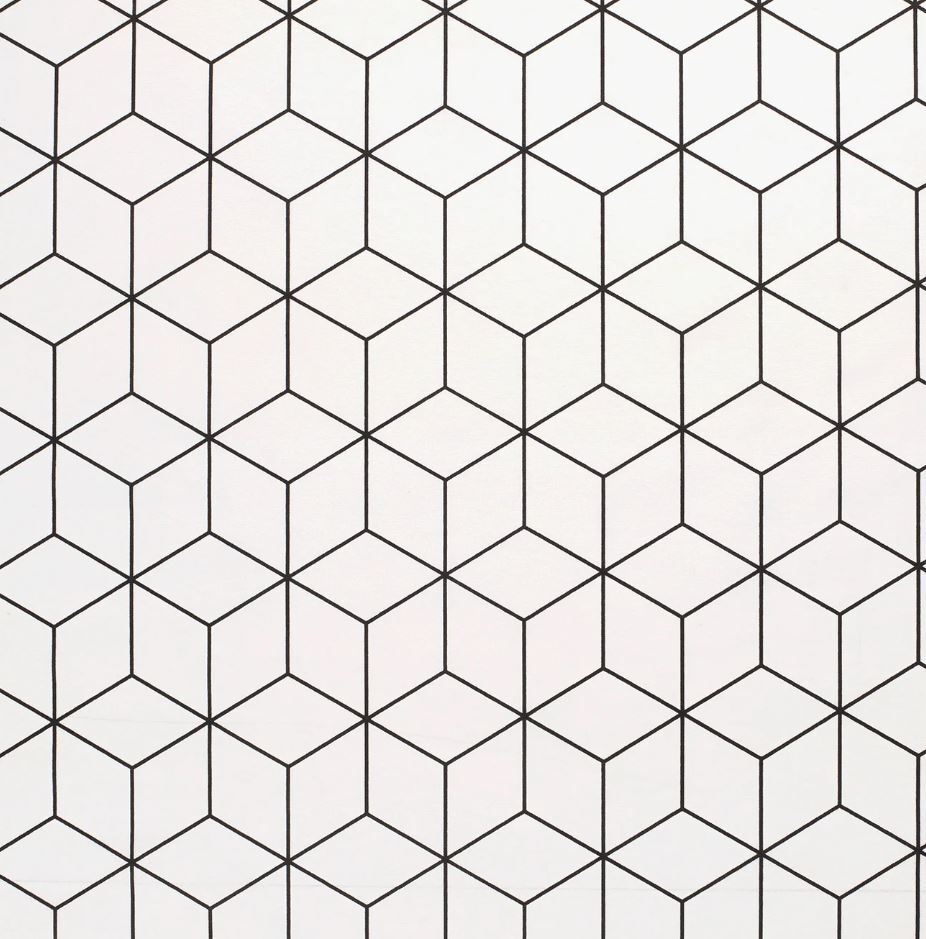 Ottoman Stoff  Linien "écru"
