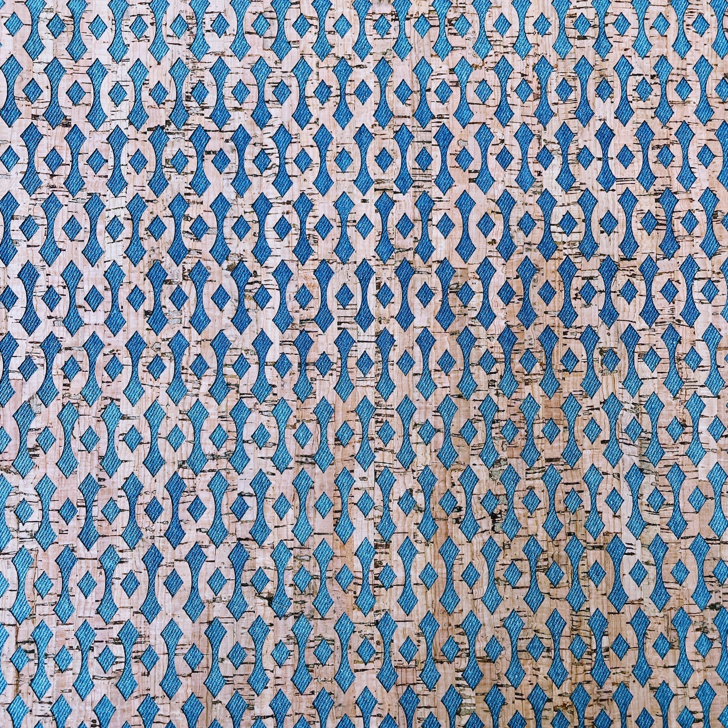 Kork Jeans "blau"