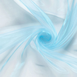 Organza "aqua"