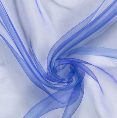 Organza "blau"
