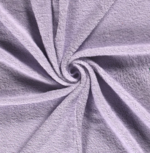 Frottee uni "lila"