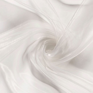 Organza "light silver"