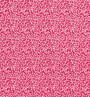 Popeline Blätter "fuchsia"