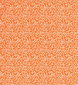 Popeline Blätter "orange"