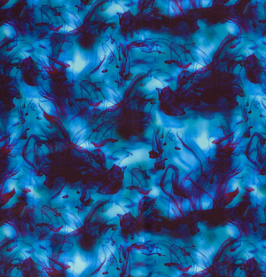 Sportswear Jersey abstrakt "aqua"