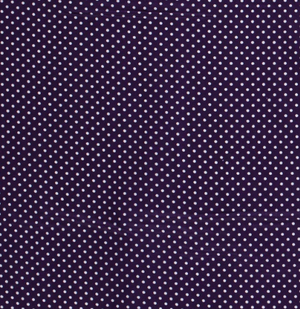 Popeline Punkte "violett"