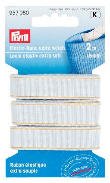 Prym Elastic-Band extra weich "weiss"