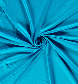 Schwimmanzug Jersey uni "aqua"