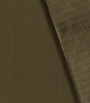 Alpenfleece uni "olivegrün"