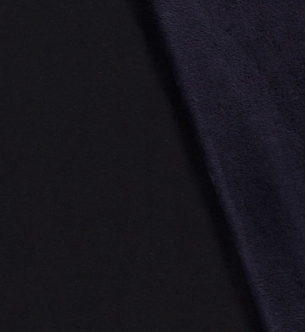 Alpenfleece uni "marine"
