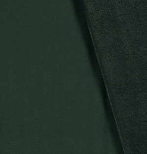 Alpenfleece uni "dunkelgrün"