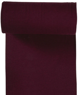 Bündchen recycled "bordeaux"