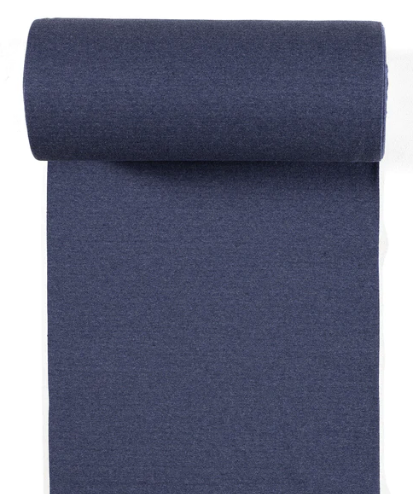 Bündchen recycled "indigoblau"
