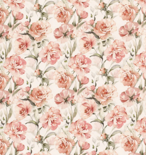 Jersey Blumen "wollweiss"