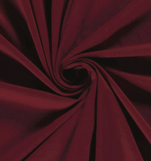 Baumwolle Jersey "bordeauxrot"