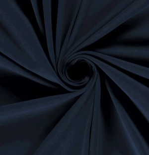 Baumwolle Jersey uni "indigoblau"