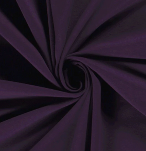 Baumwolle Jersey "aubergine"