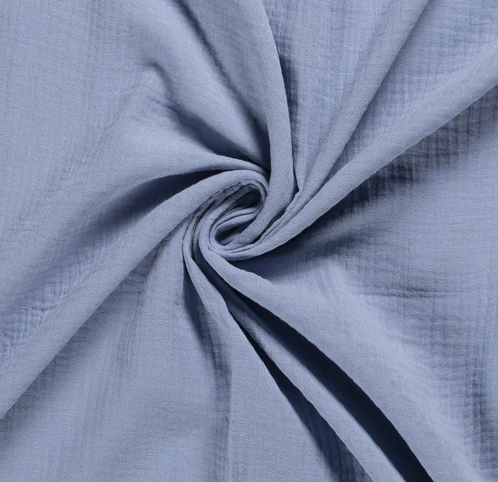 Musselin uni "babyblau"
