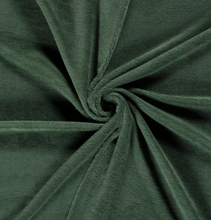 Bambus Fleece "dunkelgrün"