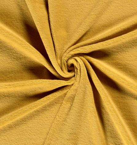 Bambus Fleece "ocker"