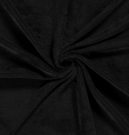 Bambus Fleece "schwarz"
