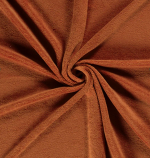 Bambus Fleece "ziegel"