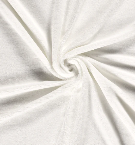 Bambus Fleece "wollweiss"