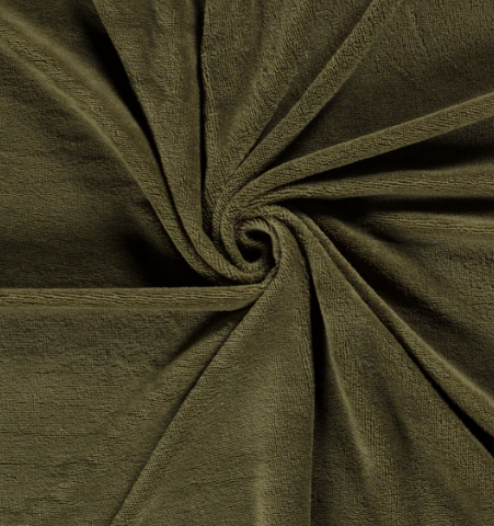 Bambus Fleece "khaki"