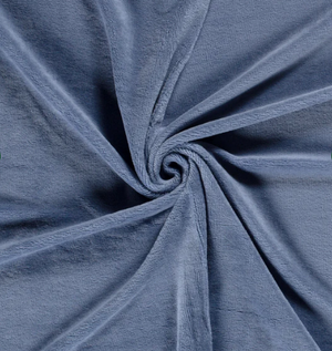 Bambus Fleece "indigoblau"