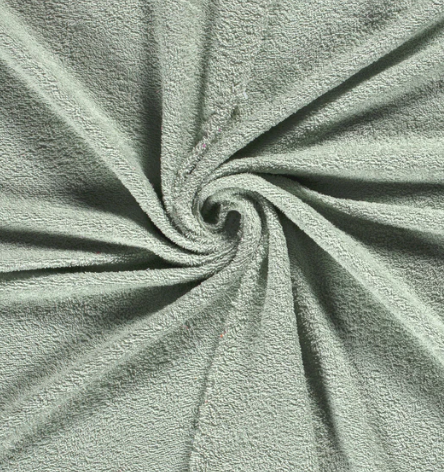 Frottee uni "mint"