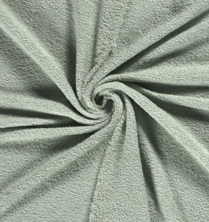 Frottee uni "mint"