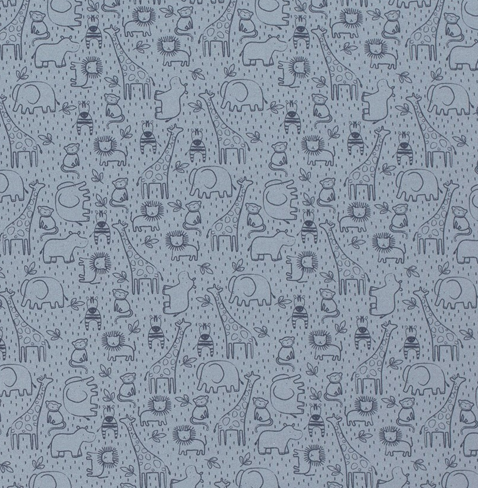 Jersey Wildtiere "stahlblau"