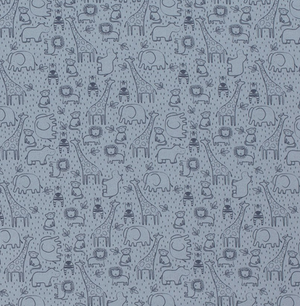 Jersey Wildtiere "stahlblau"
