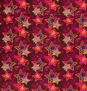 Sweat Sterne "bordeaux"