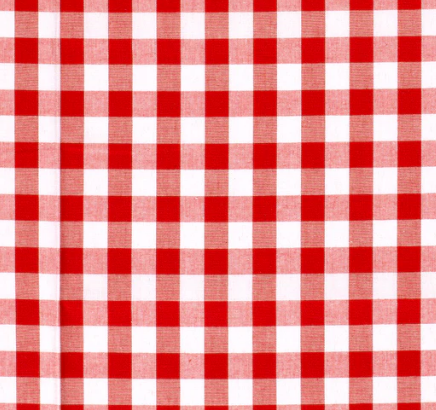 Popeline Karo "rot"