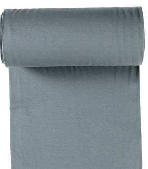 Bündchen "stahlblau"
