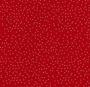 Popeline Punkte "rot"