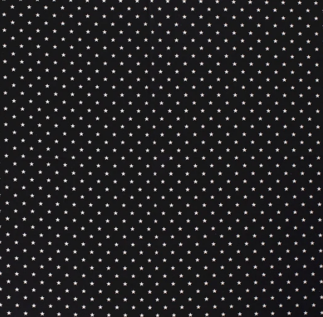 Jersey Sterne "schwarz"